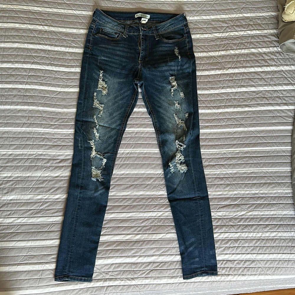 Mudd Distressed Skinny Jeans